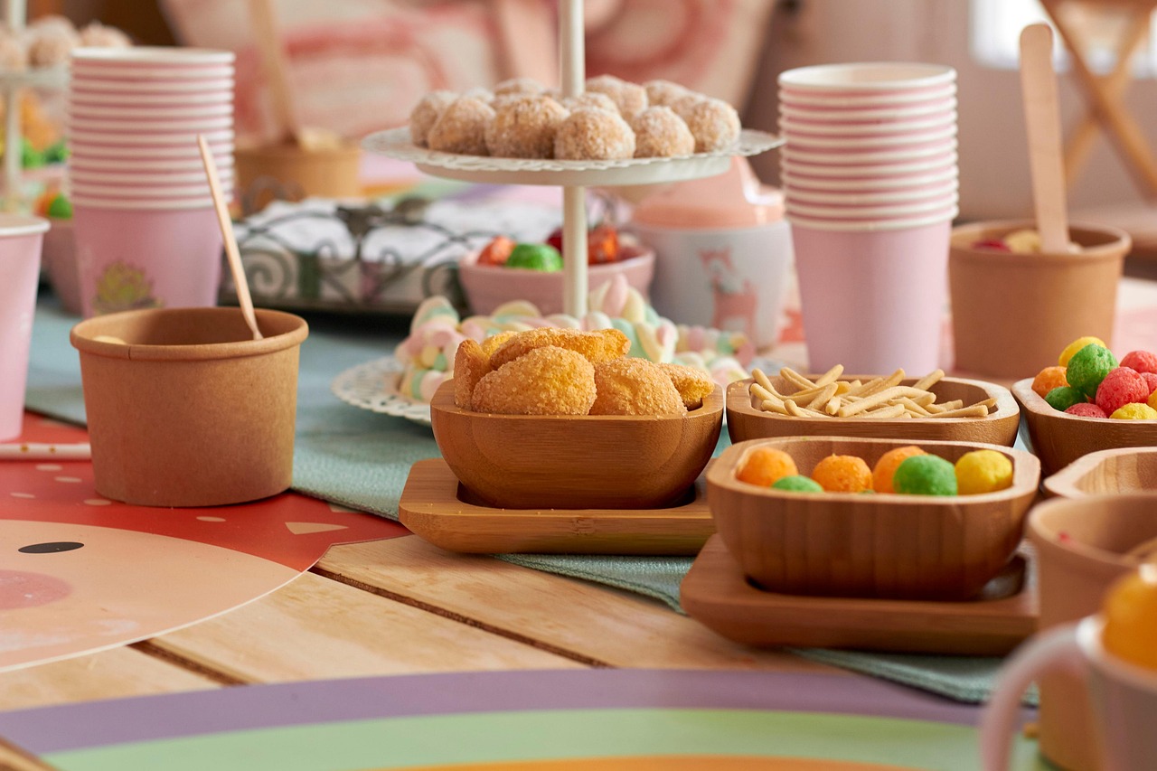 cookies, cups, biscuits, happy birthday, celebration, party